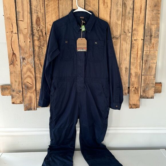 Patagonia Dark Blue Utility Jumpsuit - Picture 3 of 16